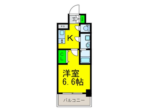 RaysProduct西住之江adamUの物件間取画像